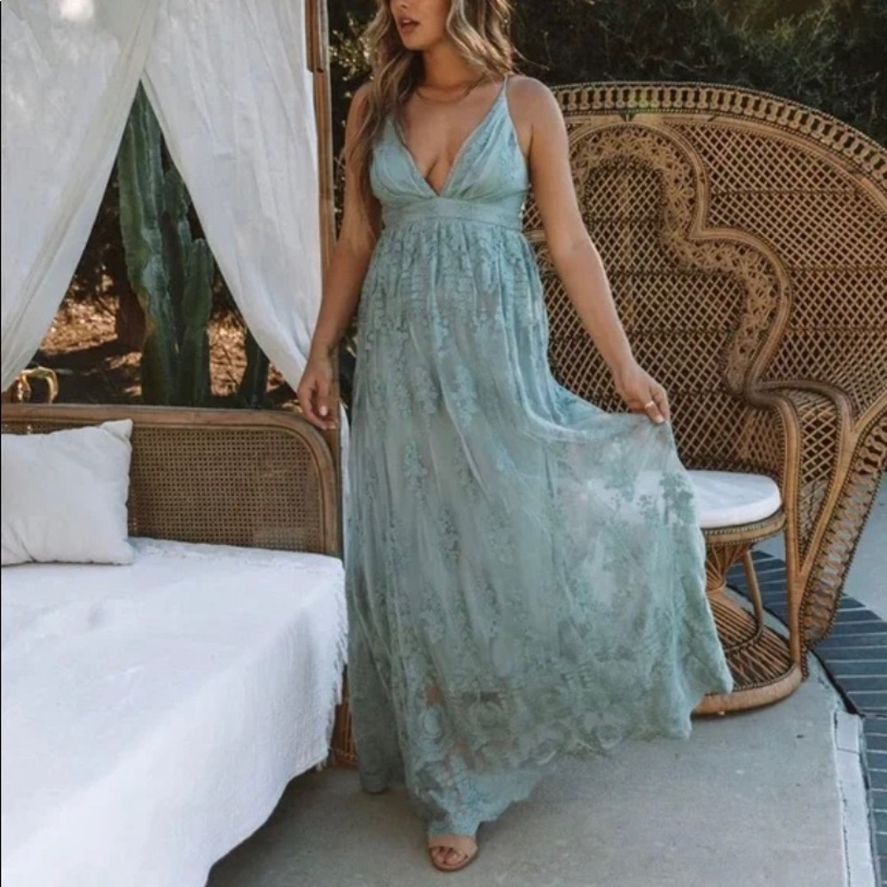 Lace Maxi Dress